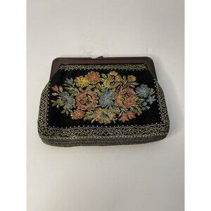 Vintage Fine Arts New York Bag Tapestry Made in Hong Kong black Lining